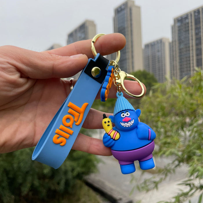 Wholesale Keychain, car keychain, backpack, small pendant, couple, exquisite doll, small gift wholesale