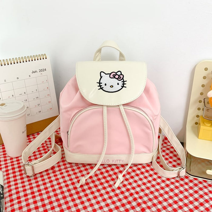 Wholesale Cartoon Cute Puppy Plush Flip Backpack Women's Casual New Large Capacity Cute School Bag Backpack JDC-BP-ZZ001