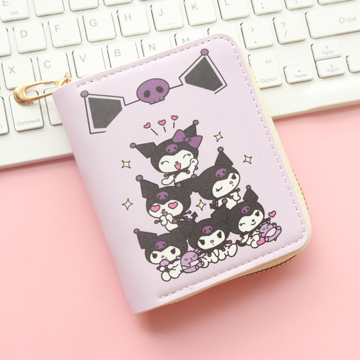 Wholesale Cartoon Anime Cute Short Zipper Wallet JDC-WT-Jumei019