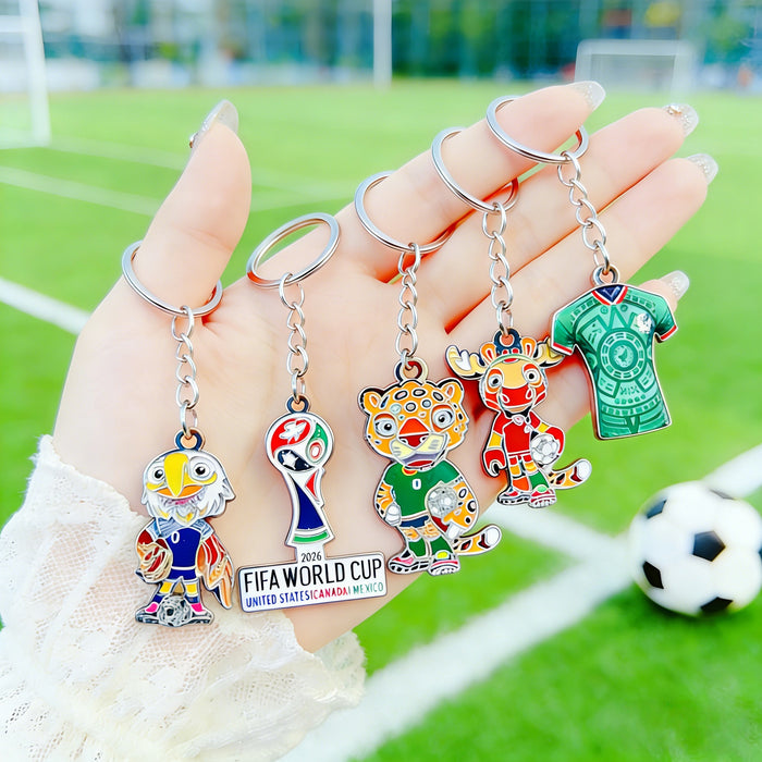 Wholesale World Cup Souvenirs Keychain Pendant