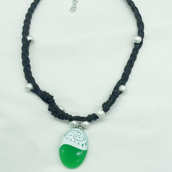 Wholesale Retro minimalist necklace with geometric hollow knot decoration