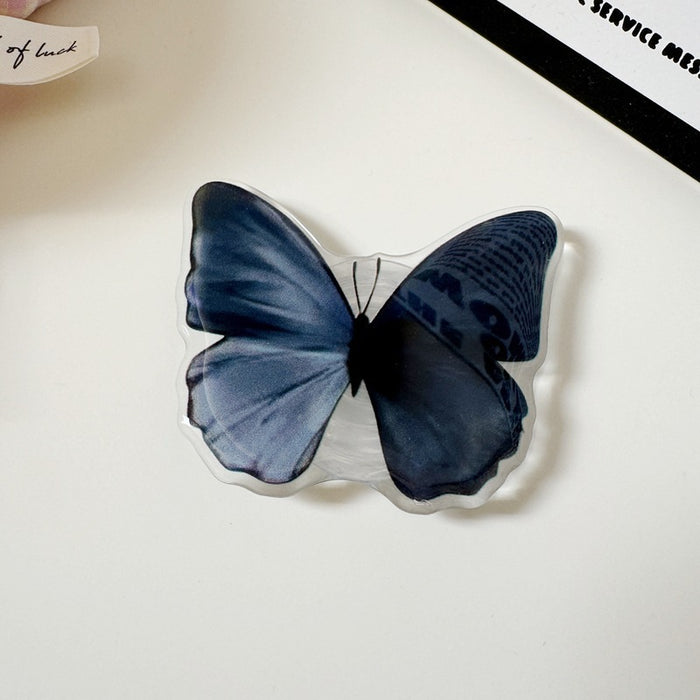 Wholesale PVC Butterfly Phone Grip Stand Accessory