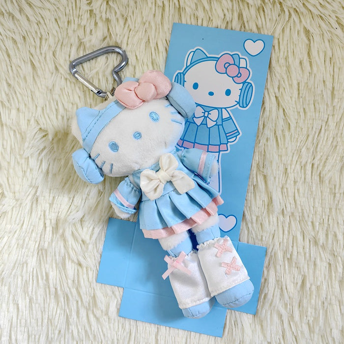 Wholesale Cute Long Leg Cat Small Pendant Plush Toy Doll Bag Pendant Keychain Doll