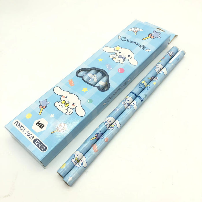 Wholesale 12pcs/box Cartoon Wooden Pencils JDC-PC-Ceguan001