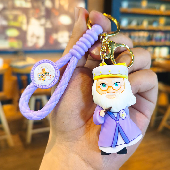 Wholesale Cartoon 3D Doll Rubber Keychain JDC-KC-Tingm048