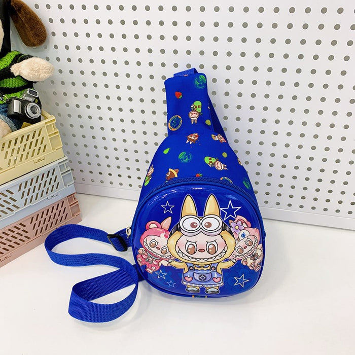 Wholesale Chest Bag Cartoon Anime Cute Kids Crossbody Bag New Printed Children' s Bag