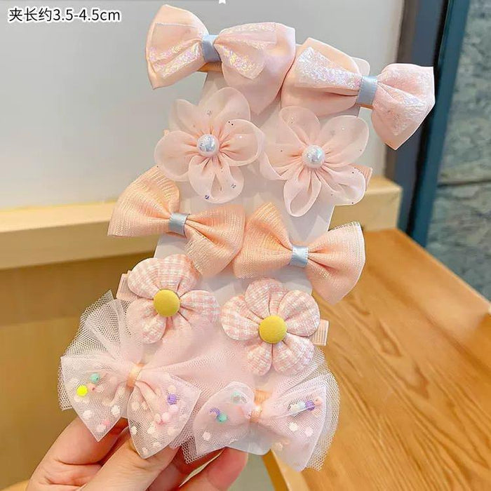 Wholesale Bow hair clip,  fabric flower hair clip