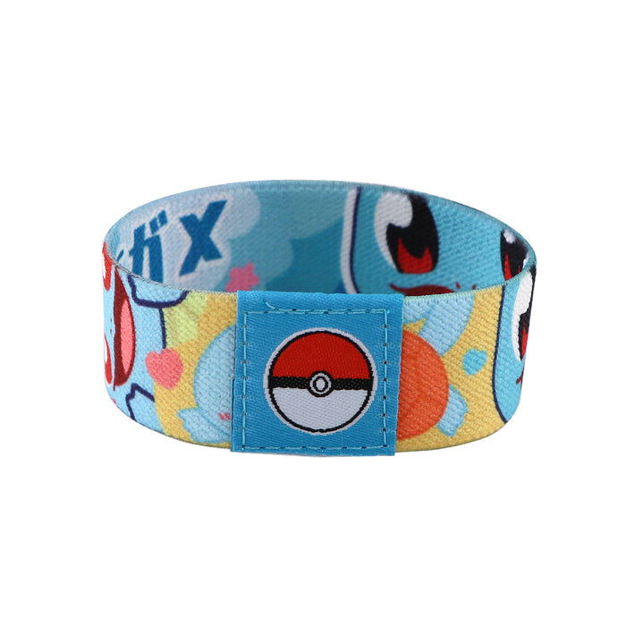 Wholesale 10pcs Sports Elastic Wristband Washable Cartoon Anime Slap Bracelet