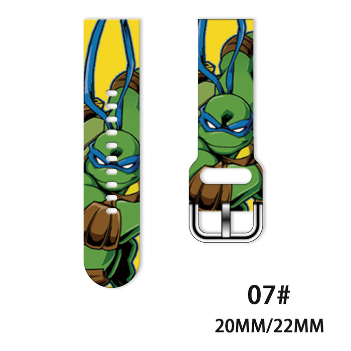 Wholesale Printed Tpu Watch Strap Wrist Strap JDC-WD-NuoQi071