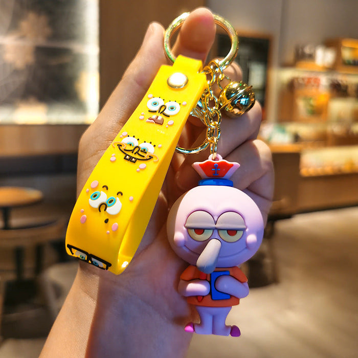 Wholesale silicone cute animation key chain （F） JDC-KC-YMeng011