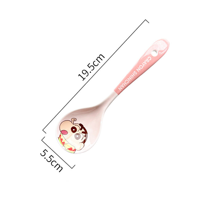 Wholesale Cute cartoon household ceramic spoon