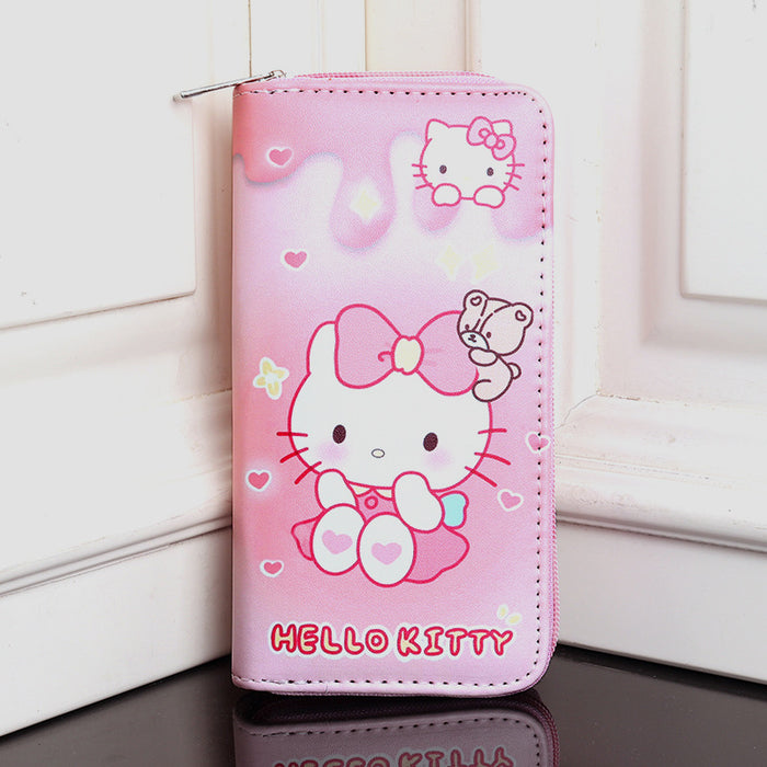 Wholesale cartoon cute adorable storage wallet children's fresh sweet girl coin purse