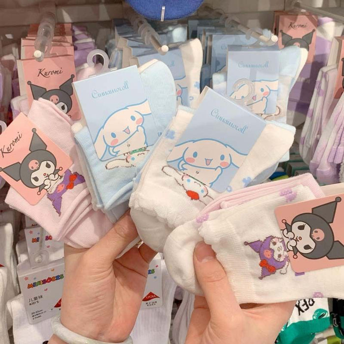 Wholesale sweet cartoon cute mid-calf socks