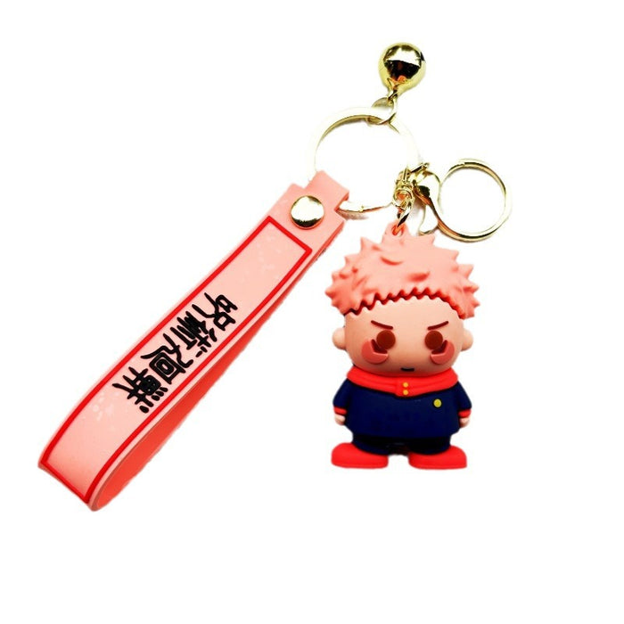 Wholesale PVC Cartoon Doll Keychain JDC-KC-WuYi190