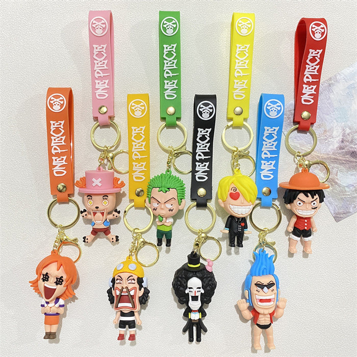 Wholesale PVC Cartoon Doll Keychain JDC-KC-WuYi036