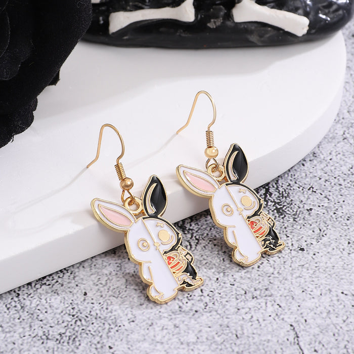 Wholesale  cartoon earrings cool funny personality animal earrings all-match earrings
