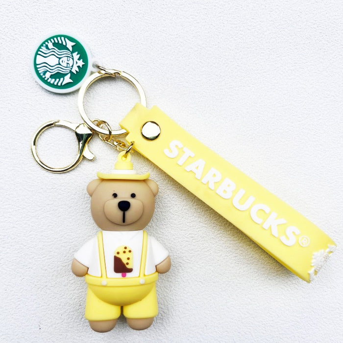 Wholesale Cartoon Panda PVC Keychain JDC-KC-ChuC015