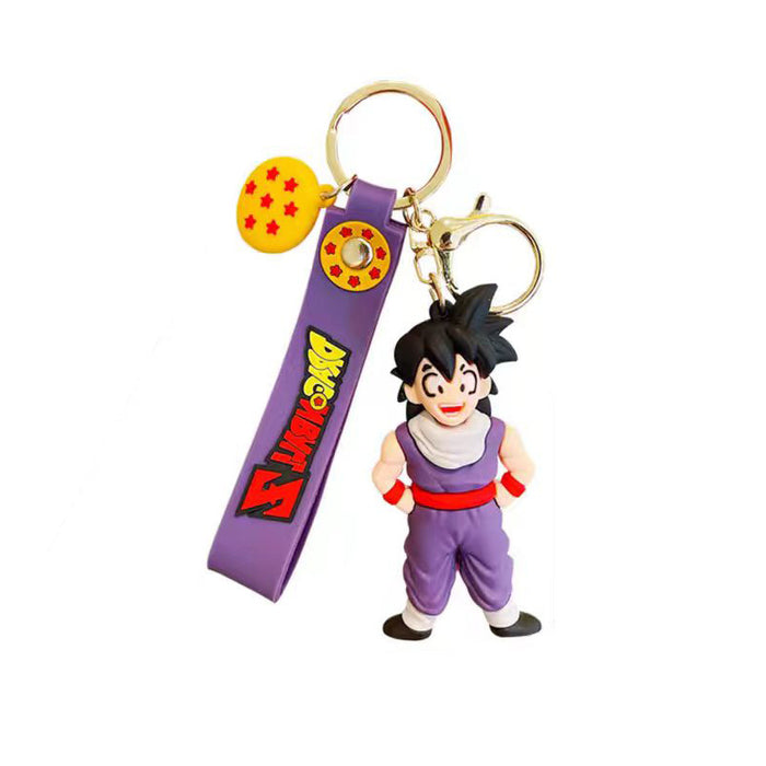 Wholesale Cartoon Doll Silicone Keychain JDC-KC-HongSheng006