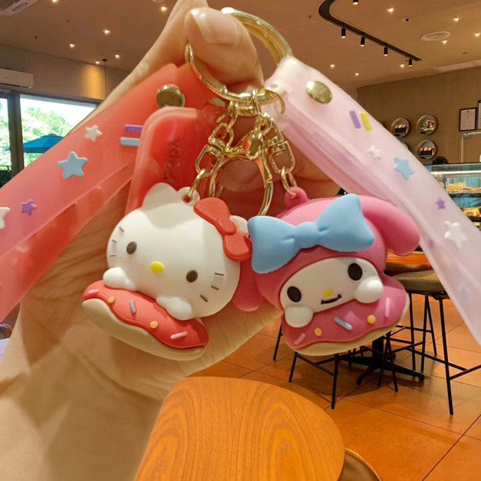 Wholesale Cartoon Doll Silicone Keychain JDC-KC-SuCheng003