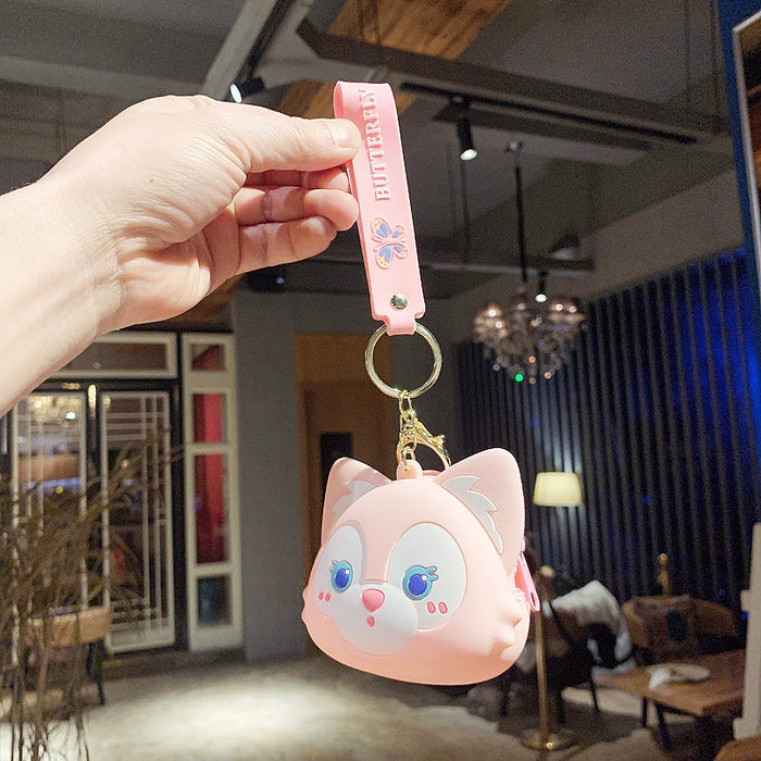 Wholesale PVC cute cartoon key chain (F) JDC-KC-JuJi009