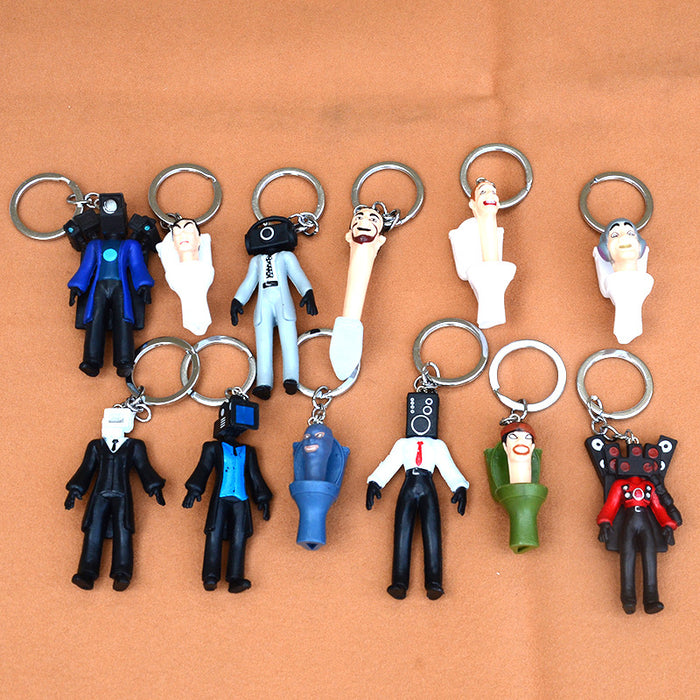 Wholesale 12PCS Funny Creative Keychains JDC-KC-Manyi001