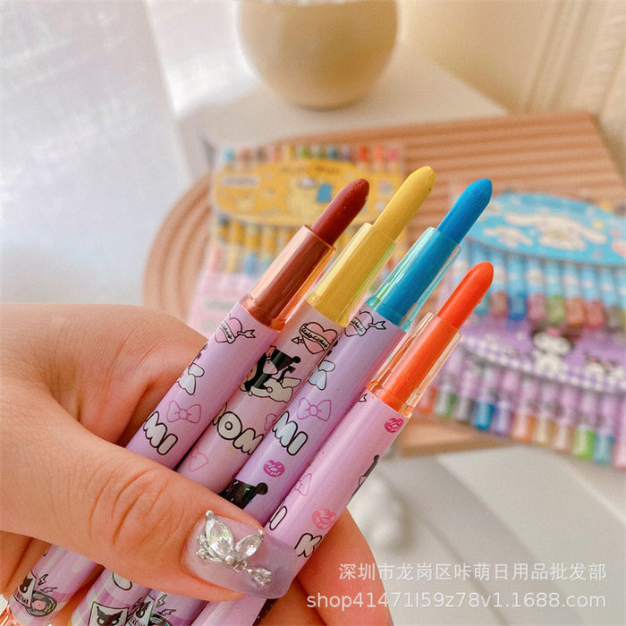 Wholesale Cartoon Printing Rotating Crayons JDC-CY-Kameng001