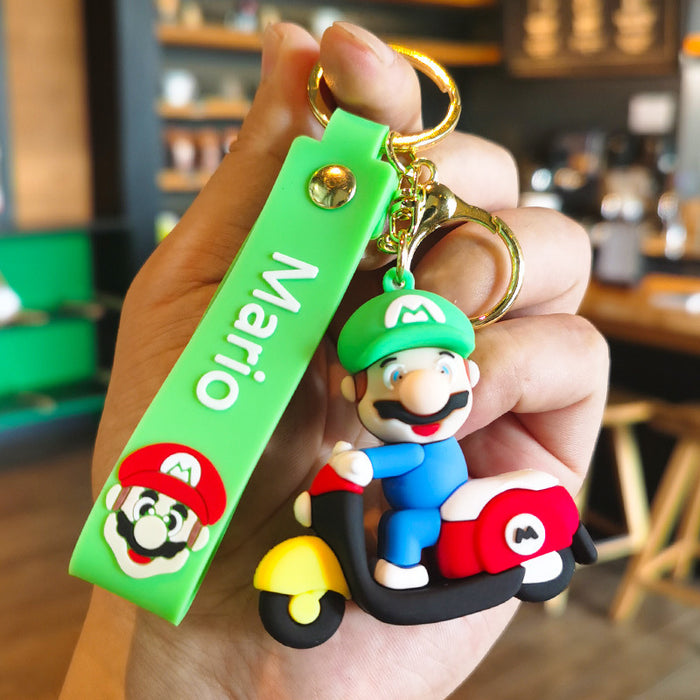 Wholesale Cartoon Doll 3D Rubber Keychain JDC-KC-Tingm076