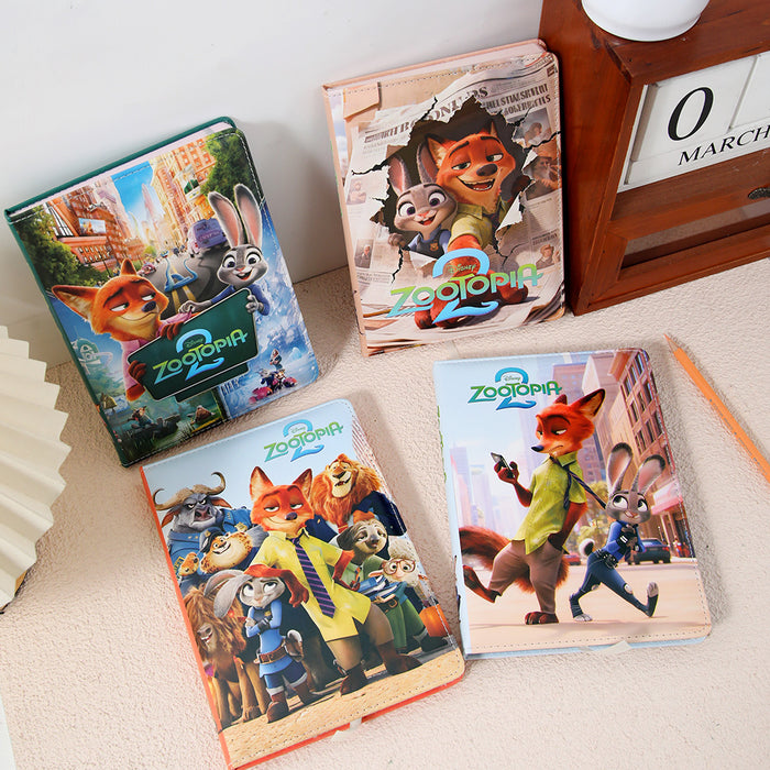 Wholesale 2pcs Cartoon A5 Notebook — Faux Leather CoverFull-Color Pages