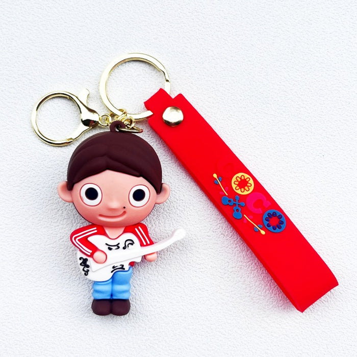 Wholesale PVC Cartoon Doll Keychain JDC-KC-WuYi183