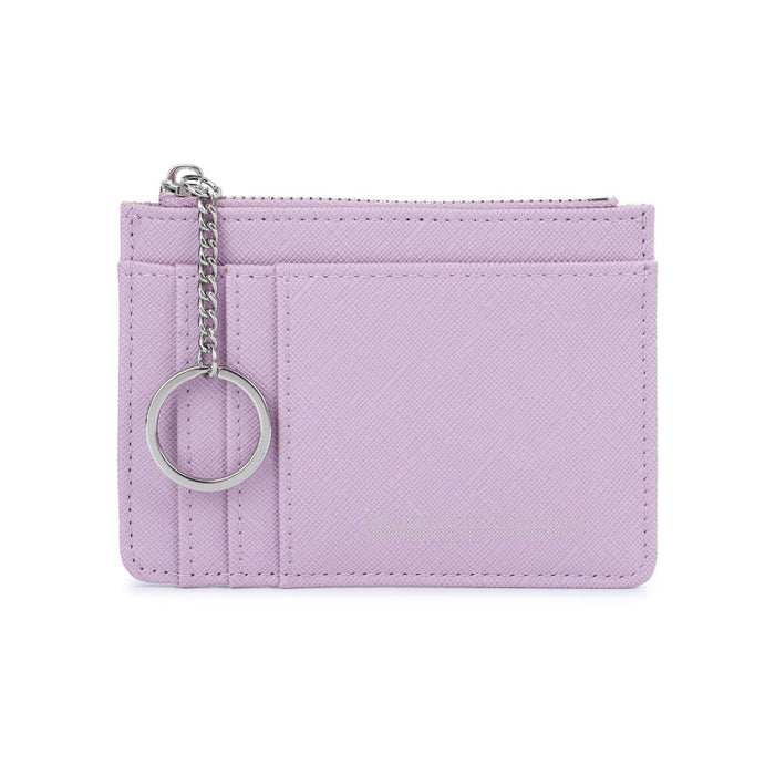 Wholesale Ladies Wallet Card Holder Leather Clutch Bag Embossed Flower Design Multi-card Slot Zipper Closure Compact Size Fashion