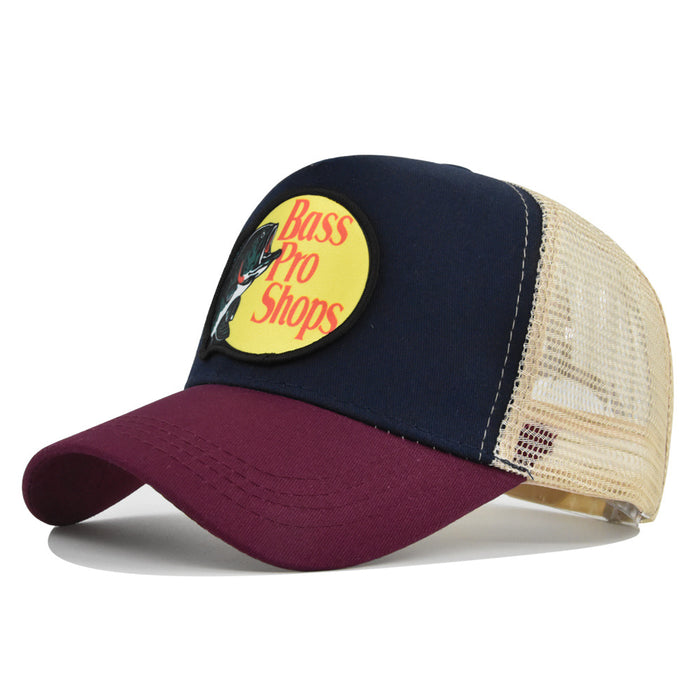 Wholesale Embroidered baseball cap peaked cap curved brim sun hat