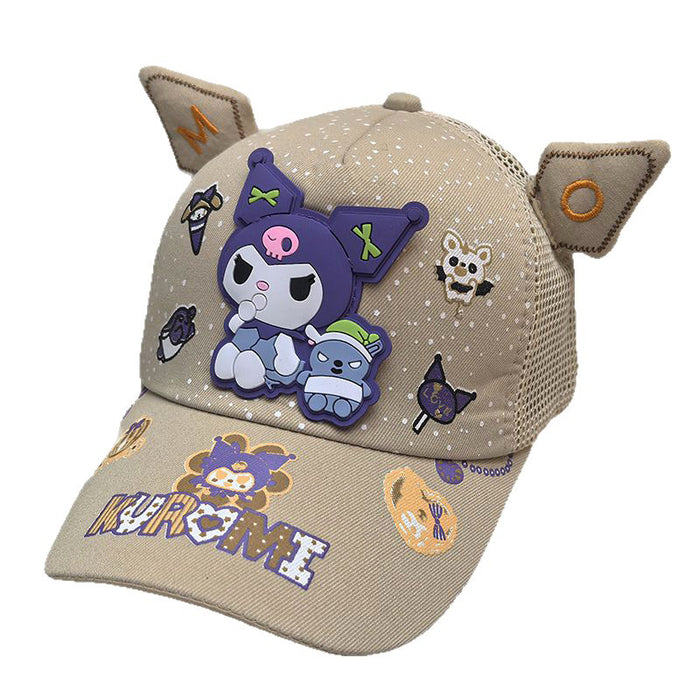 Wholesale Children's baseball cap, anime cartoon duckbill cap, children's sun protection and sunshade cap