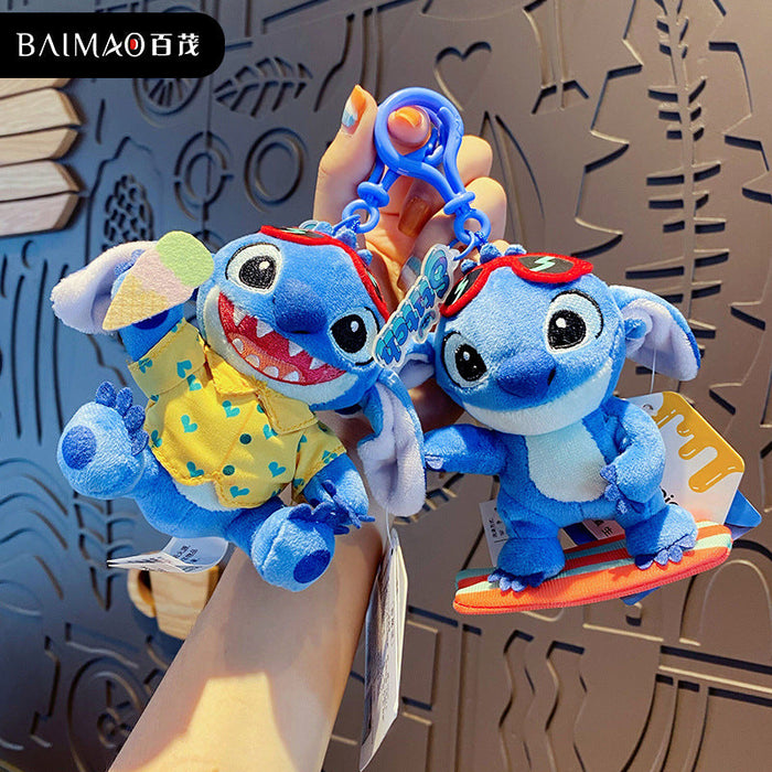 Wholesale Keychains Plush Hardware Cute Cartoon Animation (M) JDC-KC-BaiM069