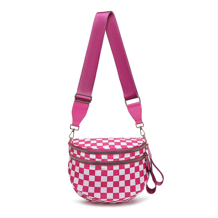 Wholesale Women' s shoulder bag fashionable and versatile Oxford cloth large capacity shell bag lightweight waterproof crossbody sports