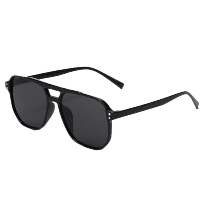 Wholesale  sunglasses pilot double beam sunglasses all-matching glasses