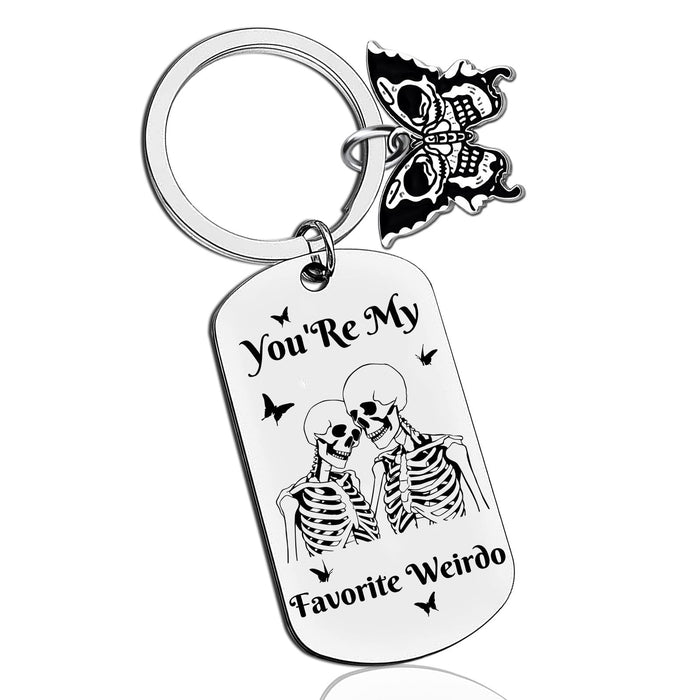 Wholesale Stainless Steel  Ghost Keychain Fashion Accessory for Party Gifts MO1：5