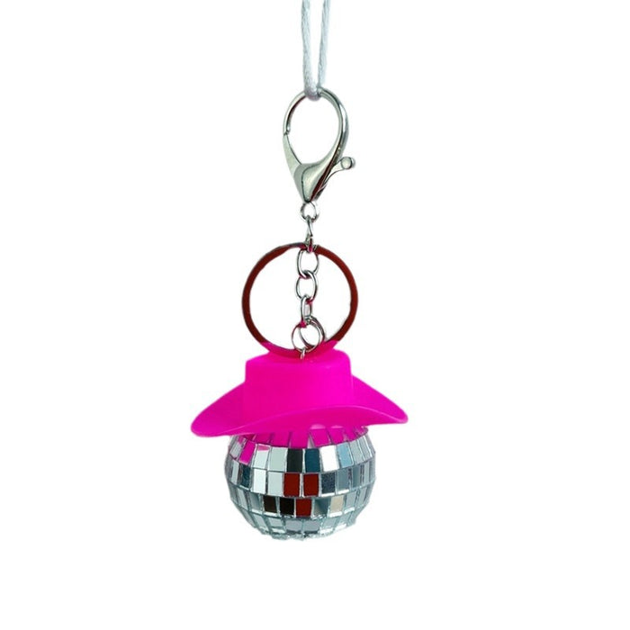 Wholesale Glass Ball Keychain with Cap JDC-KC-LaiTao001