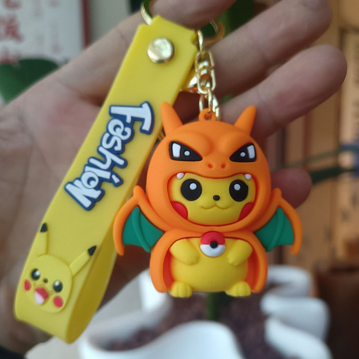 Wholesale Cartoon Silicone Doll Keychains (F) JDC-KC-YChaang016