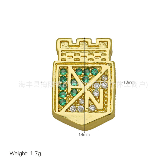 Wholesale Football Team Logo Pendant Charms