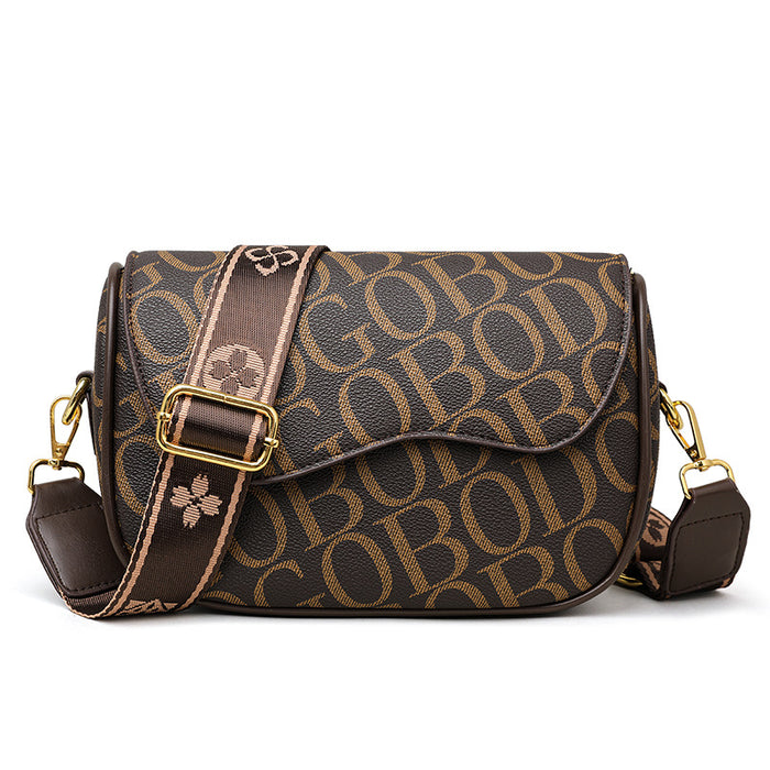 Wholesale Bags for Women New Style Bag Retro Printed Letters All-match Small Square Bag High-end Light Luxury Shoulder Messenger Bag JDC-SD-CB001