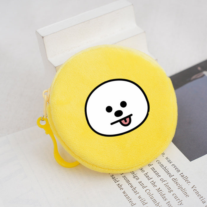 Wholesale Plush Cartoon Small Wallet Keychain JDC-KC-ShuaiX001