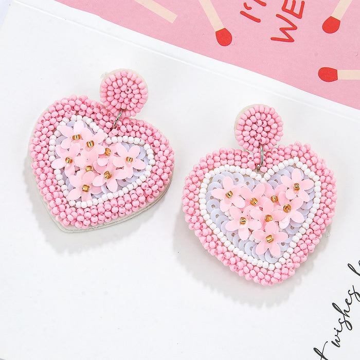 Wholesale love fashion earrings