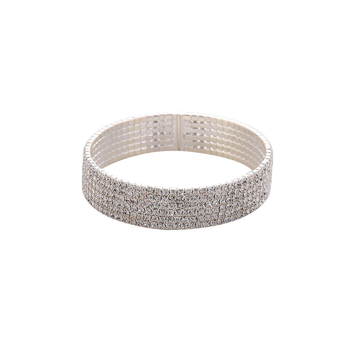 Wholesale Diamond Elastic Bracelet JDC-BT-YiMao002