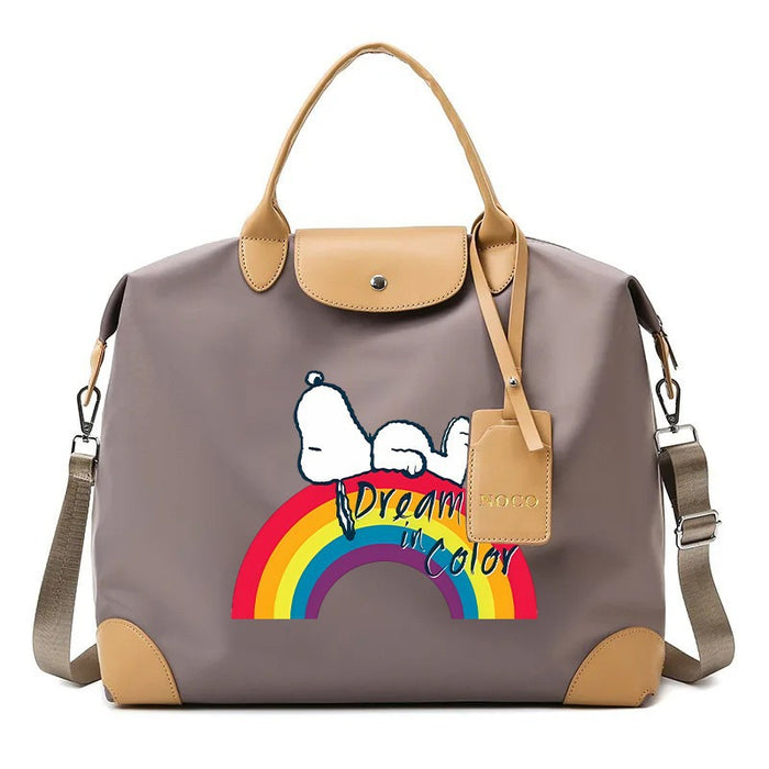 Wholesale Large Capacity Cartoon Canvas Bag Oxford Cloth Storage Handbag Tote Bag Shoulder Bags