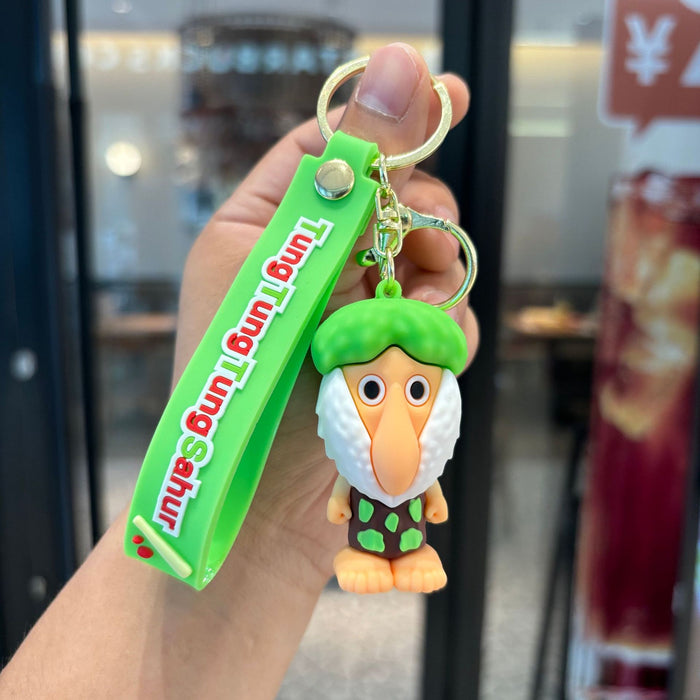 Wholesale Pvc Keychain Pendant Tree Doll Keychain