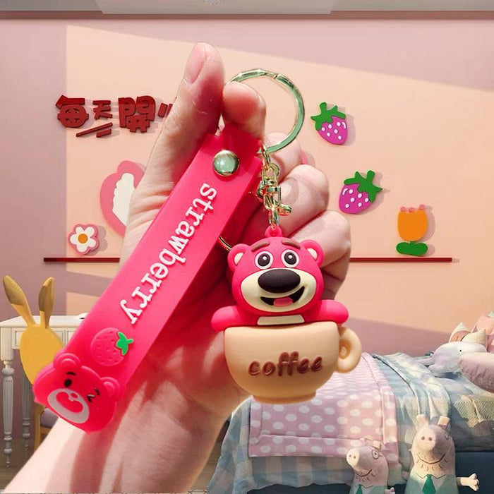 Wholesale Cartoon Doll Silicone Keychain JDC-KC-MingT074