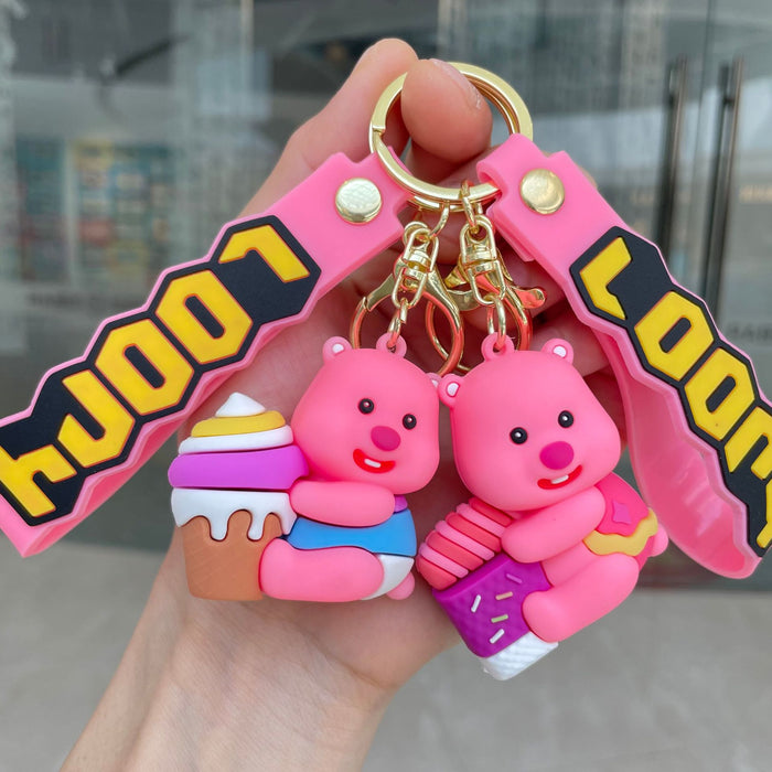 Wholesale Keychain Doll Keychain Bag Pendant Doll Grabbing Machine Small Gift