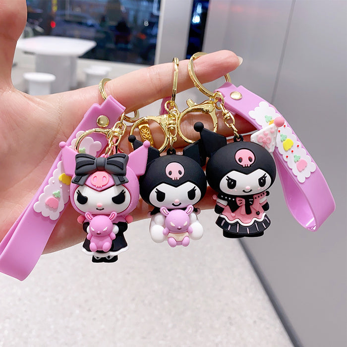 Wholesale Doll keychain, cartoon cute pendant, buckle, hanging accessory, keychain