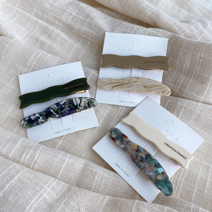 Wholesale Clip Girl's Sweet Retro Duckbill Clip Side Clip Bangs Clip