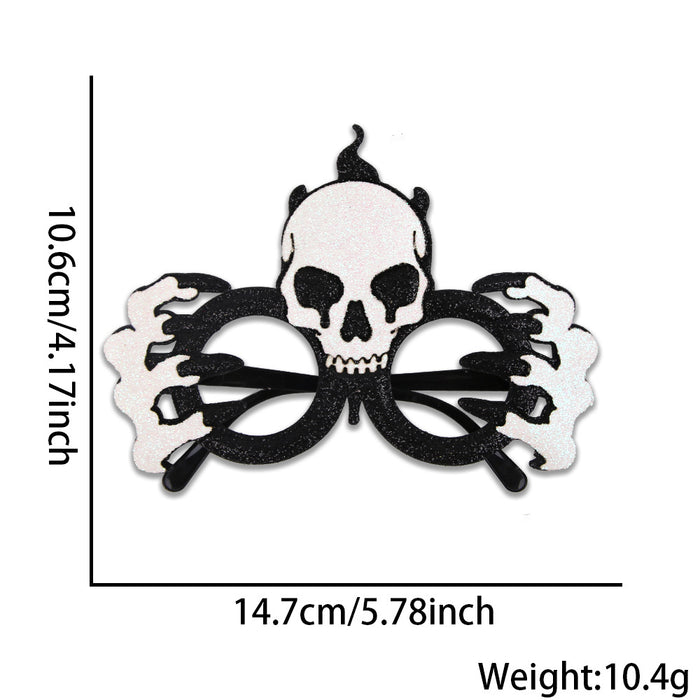 Wholesale  Pumpkin Glasses Decoration Photo Props Children' s Ghost Festival Party Dress-up Horror Bat Skull Glasses